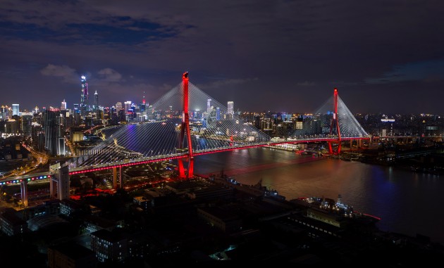 楊浦大橋夜景