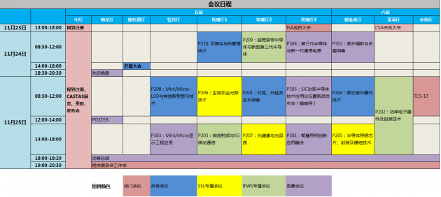 會(huì)議日程安排表