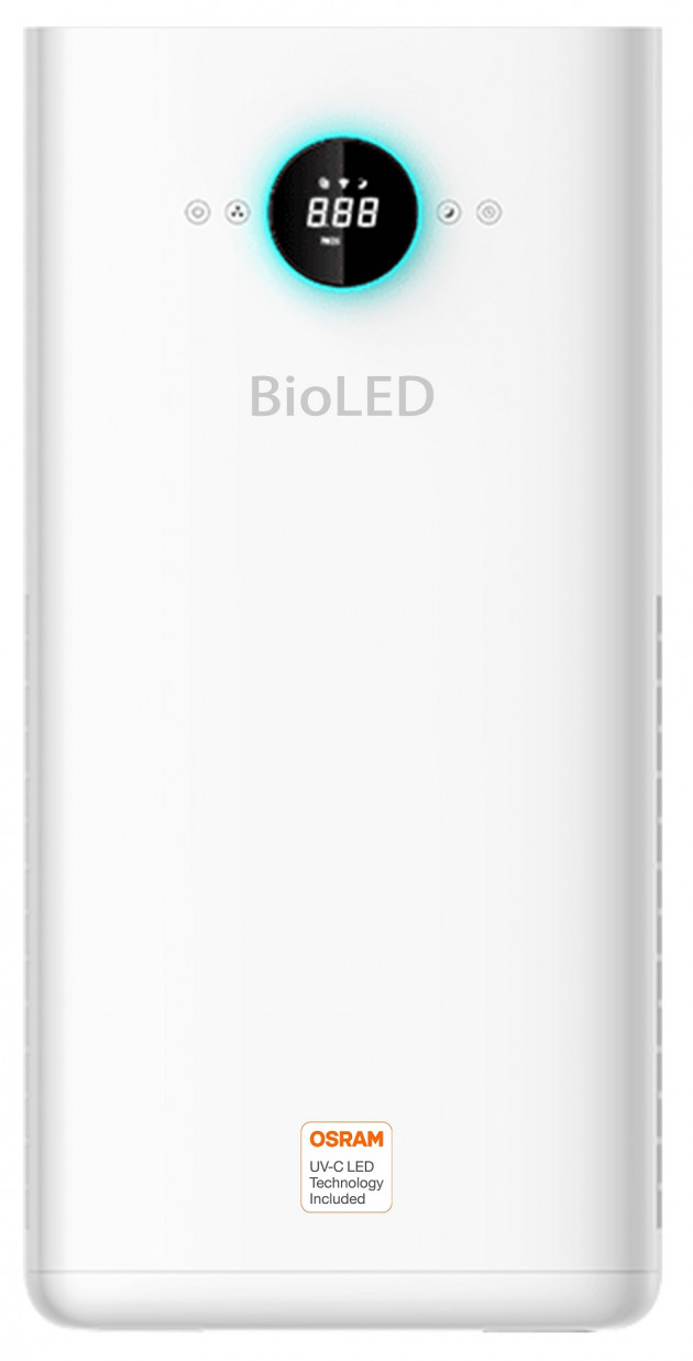 BioLED智能空氣凈化器采用艾邁斯歐司朗高性能的UV-C LED OSLON®UV 3636